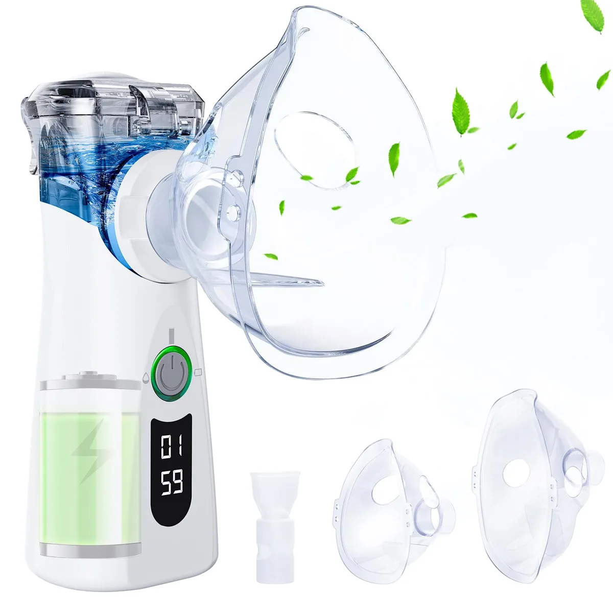 Belifu Belifu Standard Mesh Nebulizer Grey White 800mAh  — product photo