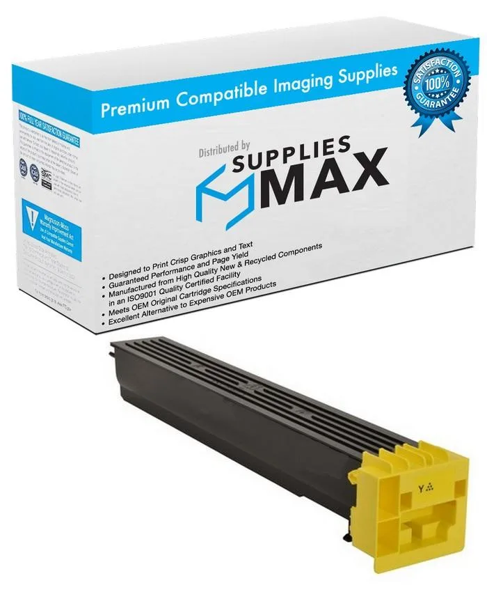 SuppliesMax SuppliesMax KNMA9K8230 Yellow Toner Cartridge 33200 Pages — product photo