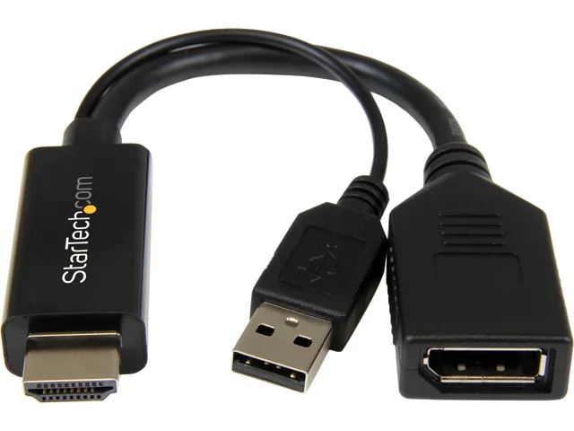 STARTECH STARTECH HD2DP HDMI to DisplayPort converter 4K 30Hz USB powered 8.7 — product photo