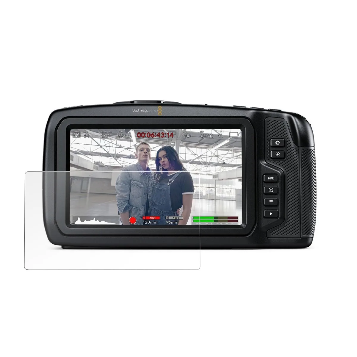 ProOPTIC ProOPTIC Glass Screen Protector for Blackmagic Pocket Cinema Camera 4K/6K &amp; 6K Pro .44 mm — product photo