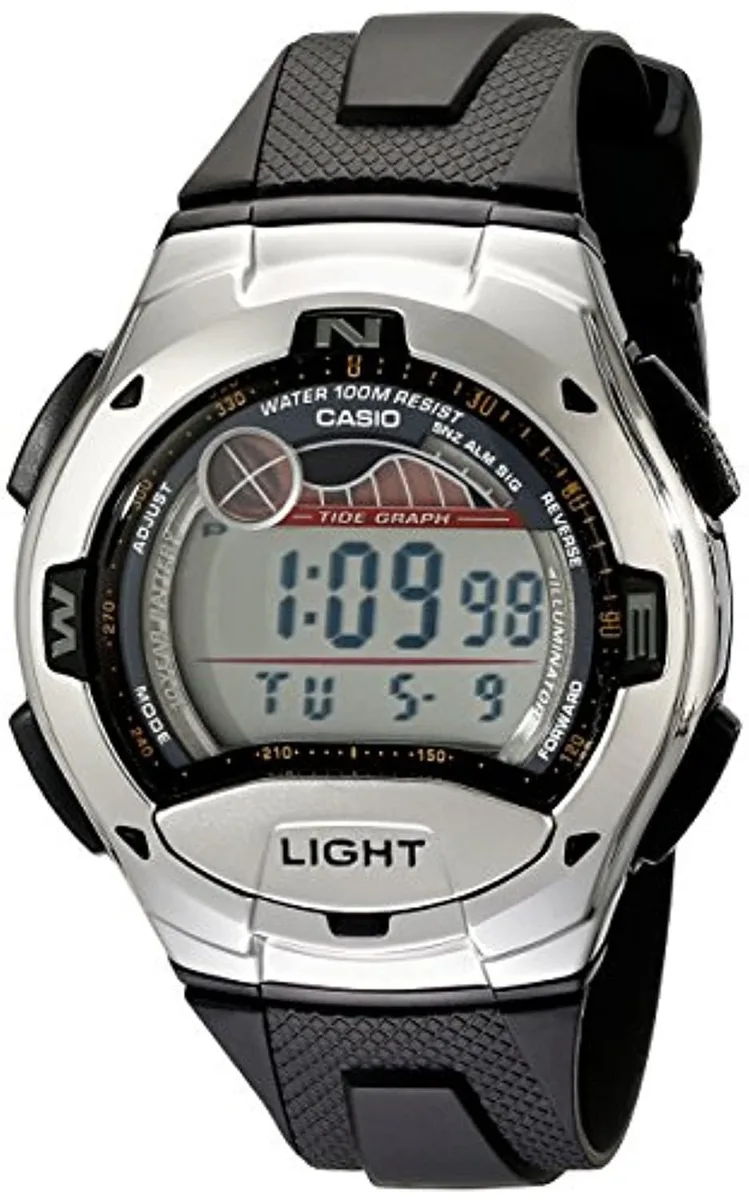 CASIO CASIO W753-1AV Digital Resin Watch 40 mm 100M Water Resistant — product photo