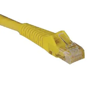 Tripp Lite Tripp Lite N201-007-YW 7 ft Cat6 network ethernet cable Yellow — product photo