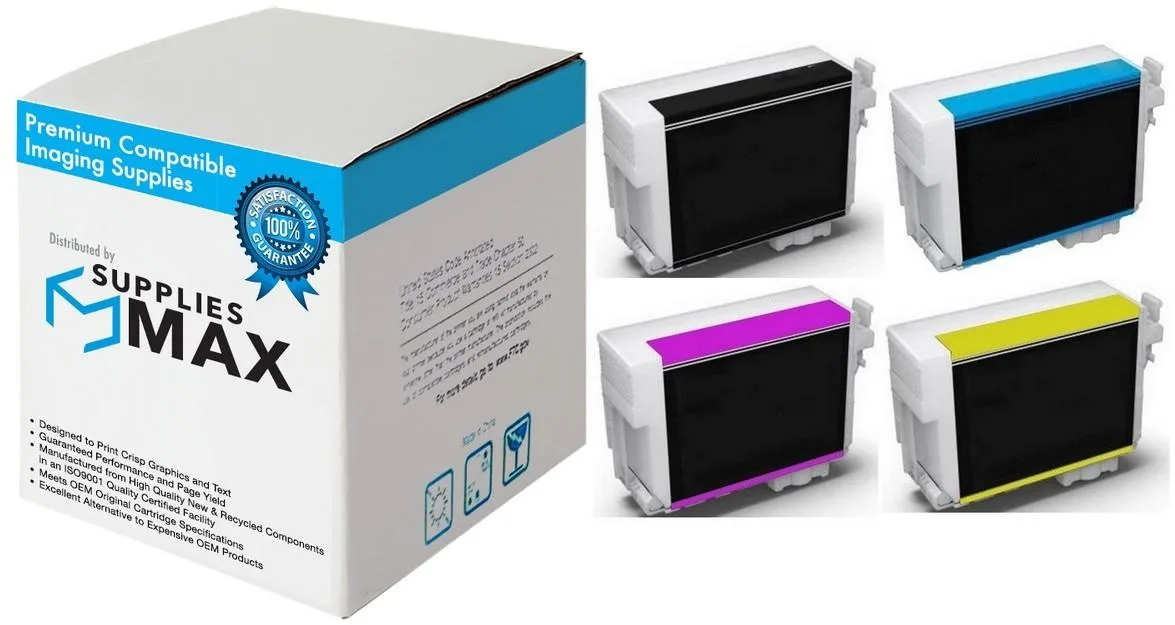 SuppliesMax SuppliesMax Remanufactured Inkjet Combo Pack for Epson SureColor P600 T760120-BCS (PBK/C/M/Y) 25.9 ML — product photo