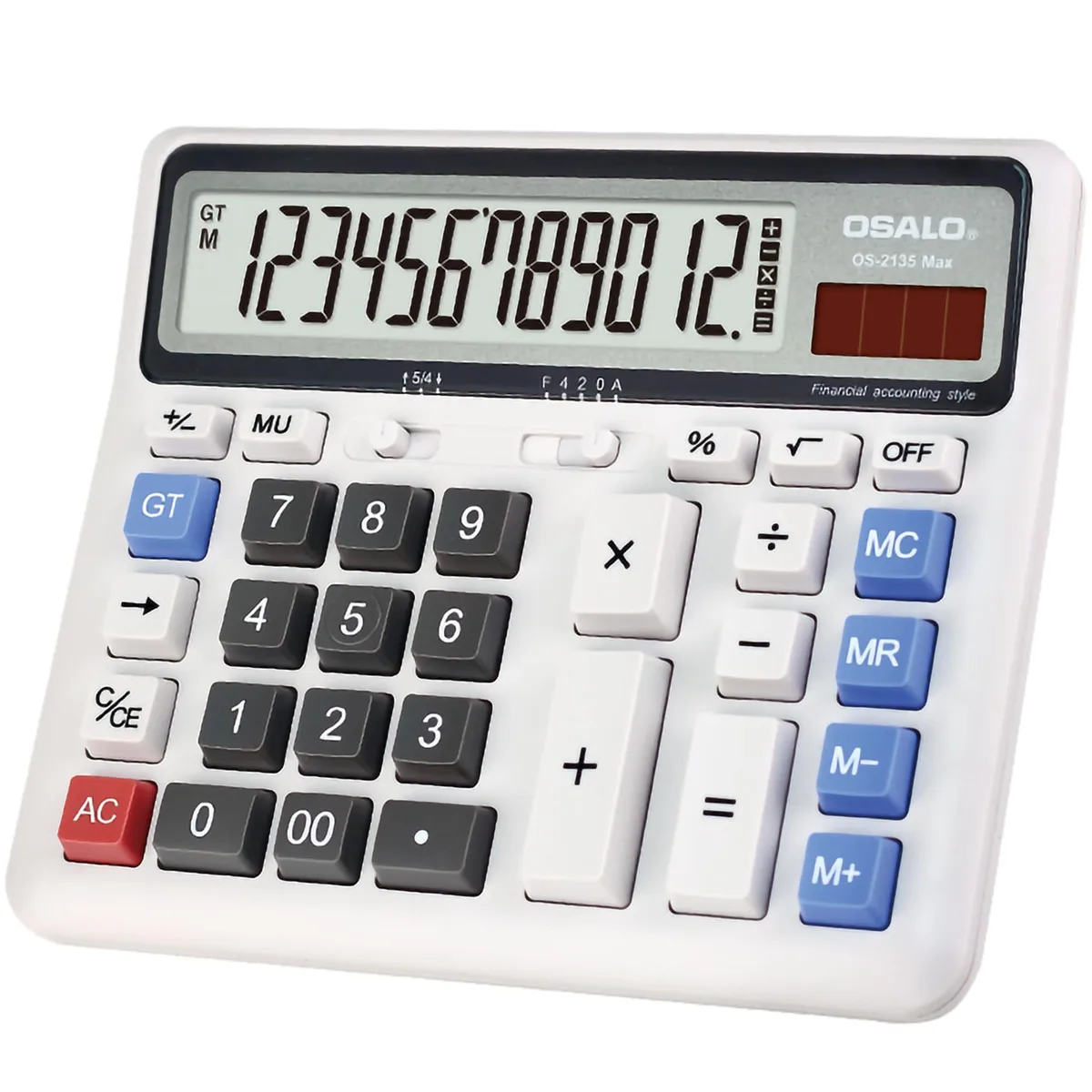 SOEWIOU SOEWIOU OS-2135 Pro 12-Digit Desktop Calculator — product photo