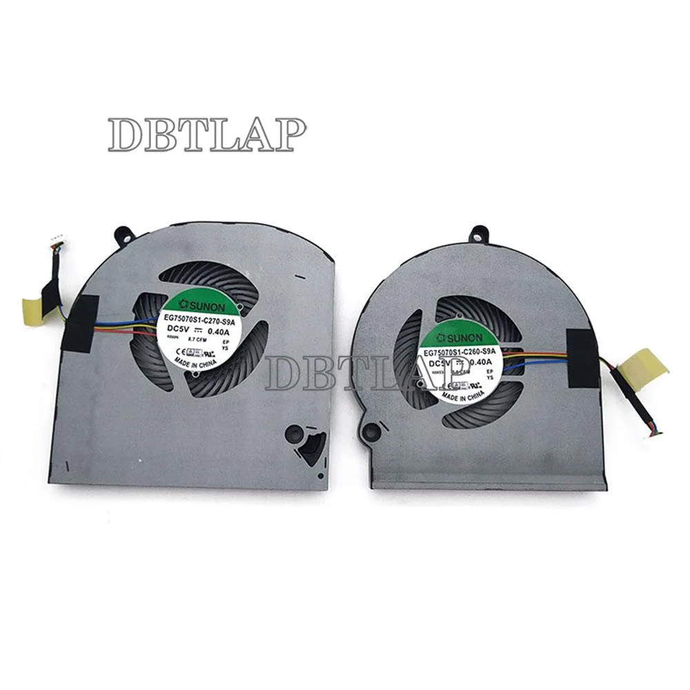 DBTLAP DBTLAP laptop cooling pad for Dell Alienware 15 R3 R4 CPU GPU EG75070S1-C270-S9A EG75070S1-C260-S9A — product photo