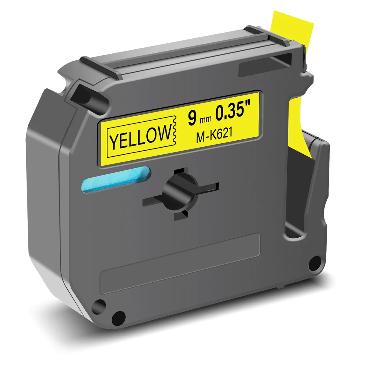 GREENCYCLE GREENCYCLE MK-621 9mm Black on Yellow label tape 26.2ft — product photo