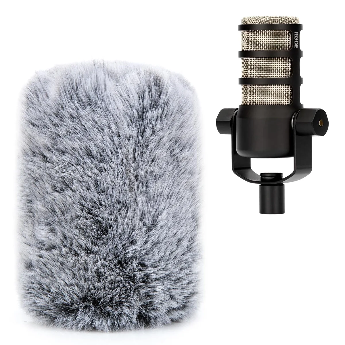 Avid PodMic Furry Windscreen Cover Grey 10g — product photo