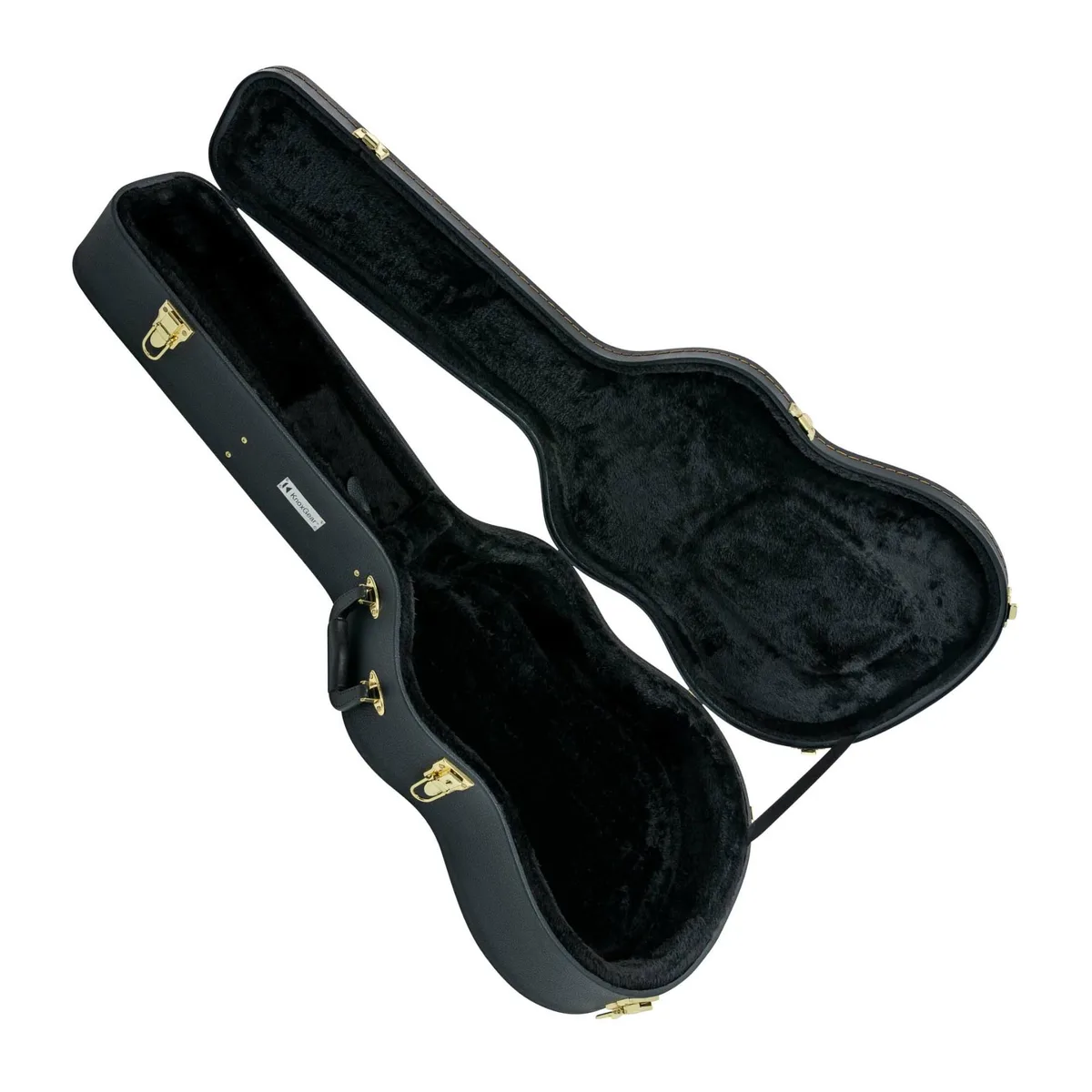 Knox Gear, Inc. Knox Gear KN-GC02 39" Hard Shell Guitar Case Gold Hardware — product photo