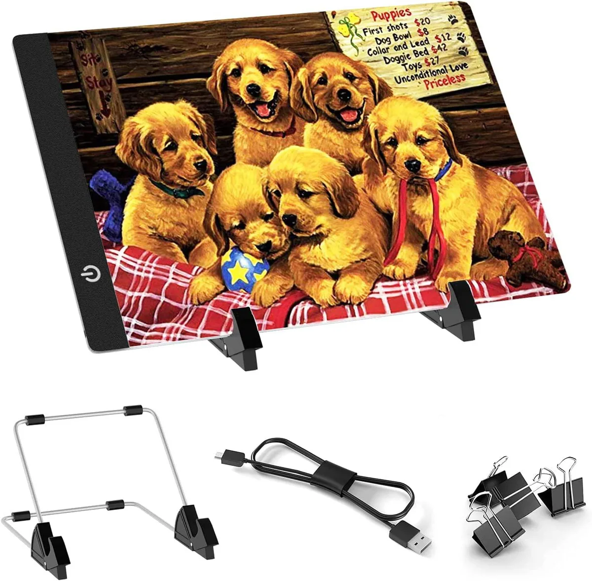 INMISS INMISS A4 Ultra-Thin Light Board 13.2x9.2" 0.12" 3000-4000 Lux — product photo