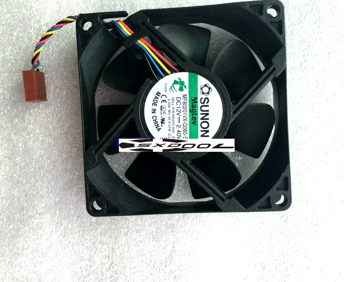 SXDOOL SXDOOL SUNON MF80201VX-Q060-S99 80mm 8020 case fan — product photo