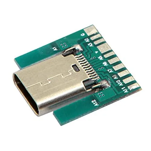 Fervit Fervit 24pin USB 3.1 Type C Female Socket Connector SMT with PC Board — product photo