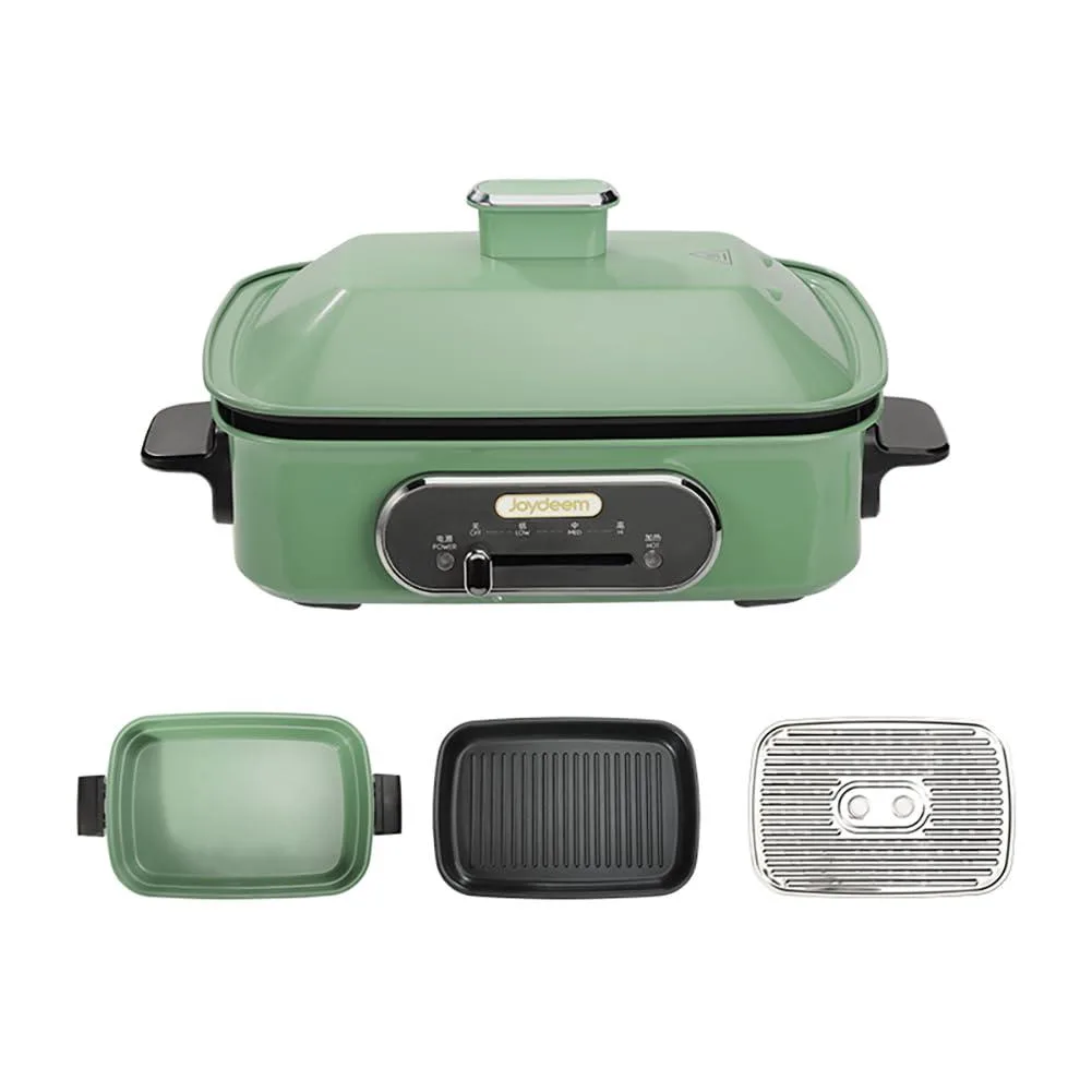 JOYDEEM JOYDEEM 3-in-1 Electric Hot Pot Fondue 4.5L Green JD-HG9088G — product photo