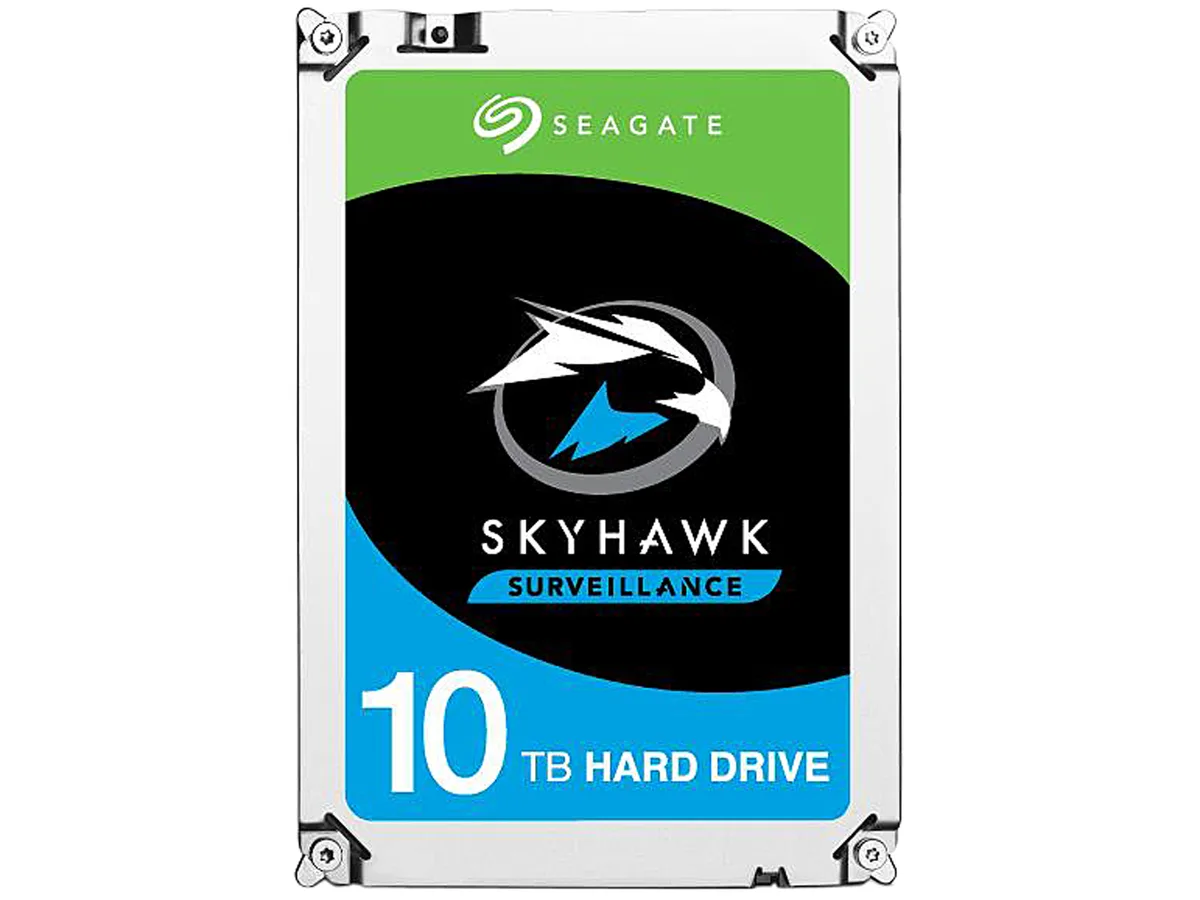 Seagate Seagate SkyHawk ST10000VX0004 10TB 256MB SATA 3.5" internal hard drive — product photo