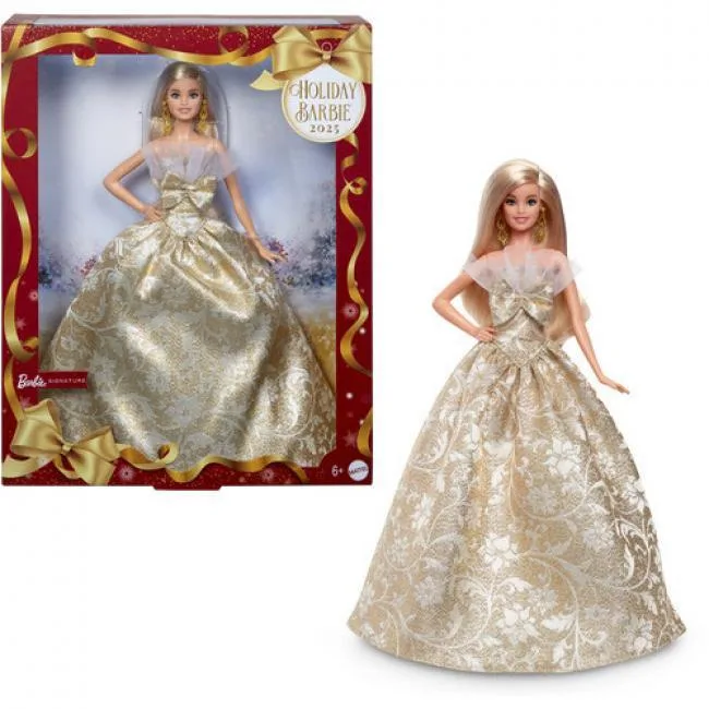 Barbie Barbie Holiday Doll 2025 Blonde JBJ00 — product photo