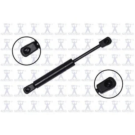 Transparent gas lift support strut for trunk lid, model 84030
