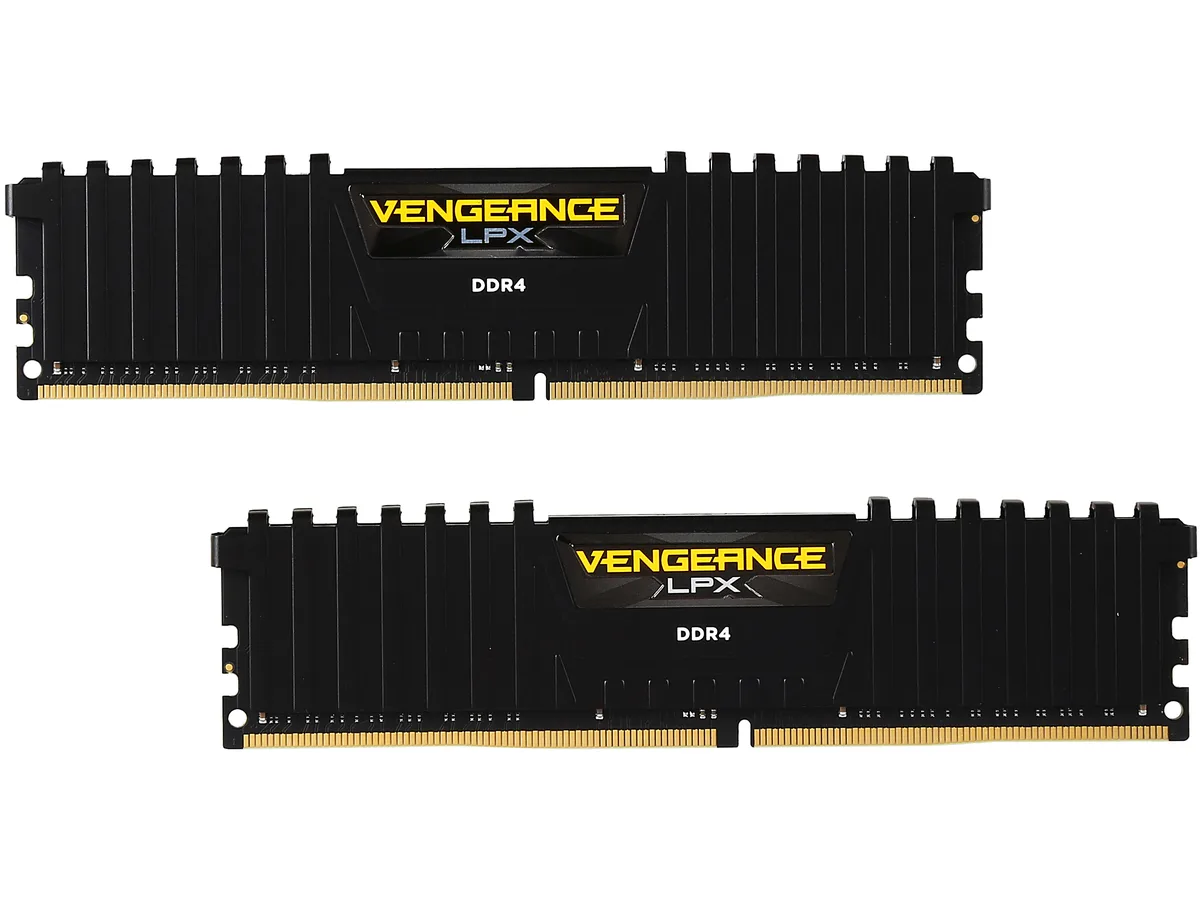 Corsair Corsair Vengeance LPX 32GB (2 x 16GB) DDR4 2400 CL16 desktop RAM CMK32GX4M2A2400C16 — product photo