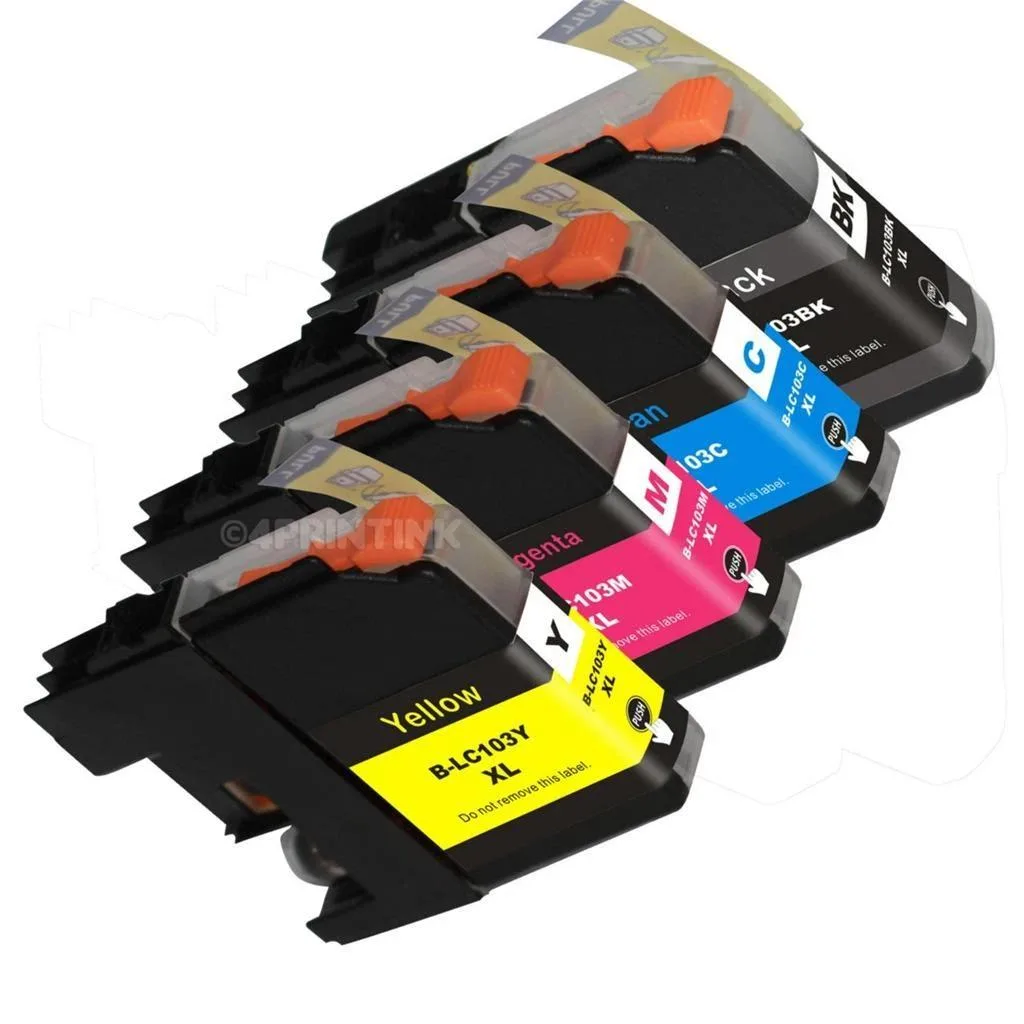NShi NShi LC103 4-pack high-yield ink cartridges — product photo