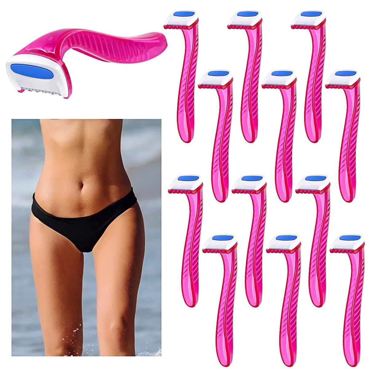 No Sew No Sew shavers for women 12 pieces — product photo