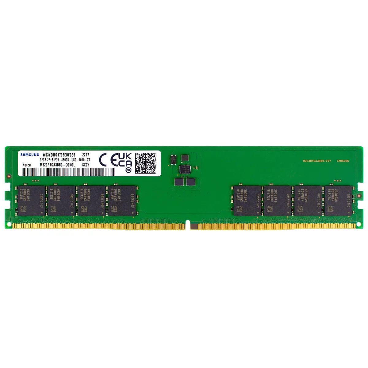 SAMSUNG SAMSUNG M323R4GA3BB0-CQK 32GB DDR5-4800 CL40 1.1V UDIMM desktop RAM — product photo