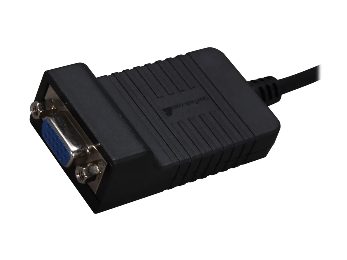 STARTECH STARTECH DP2VGA DisplayPort to VGA active adapter 1080p audio video converter — product photo