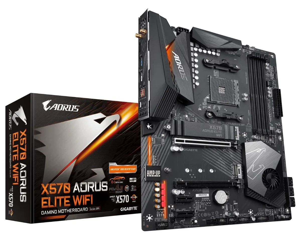 GIGABYTE GIGABYTE X570 AORUS Elite Wi-Fi motherboard — product photo
