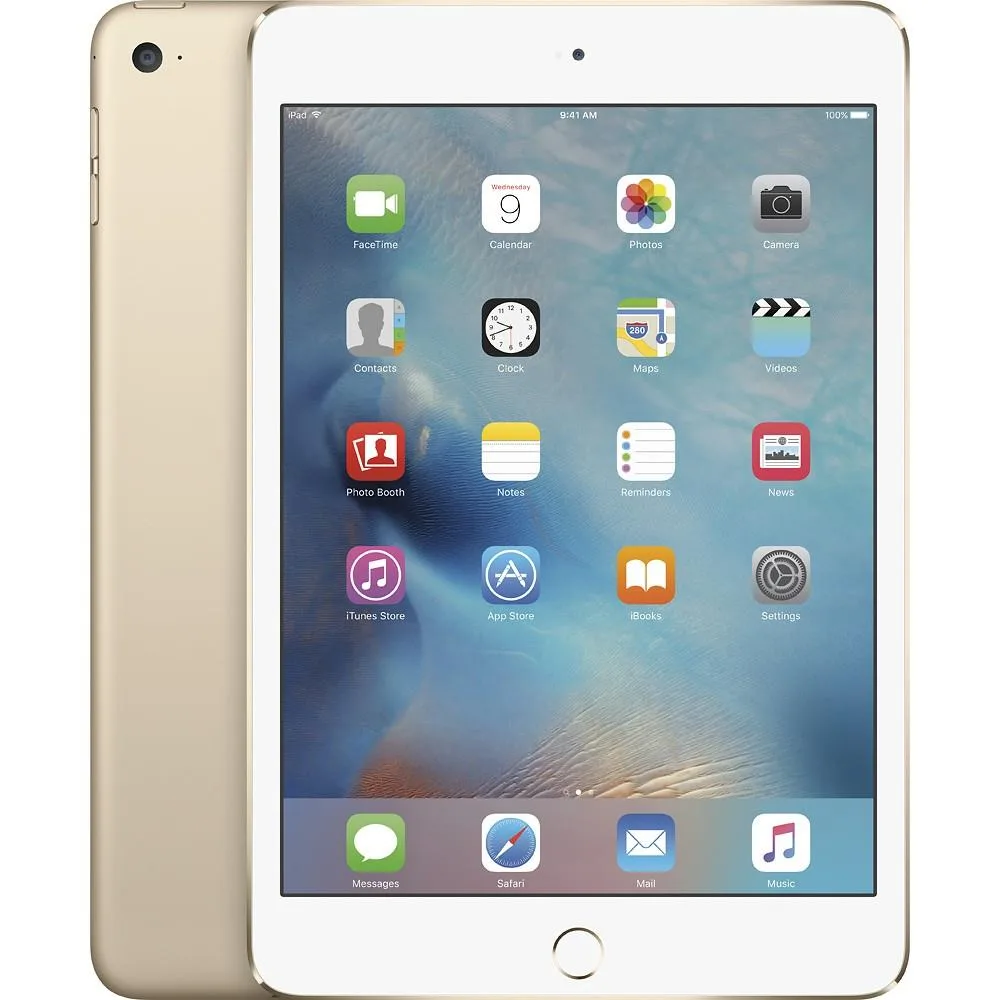 Apple Apple iPad mini 4 128GB 7.9" Gold 2015 tablet — product photo