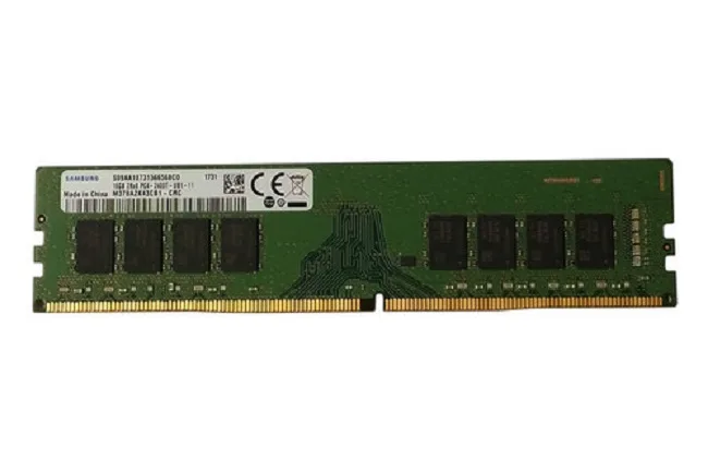 SAMSUNG SAMSUNG 16GB DDR4 2400MHz CL17 1.2V 288-pin desktop RAM M378A2K43CB1-CRC — product photo
