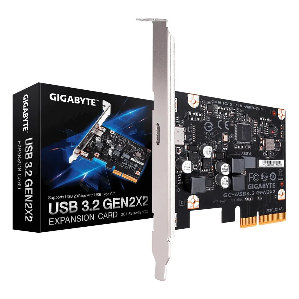 GIGABYTE GIGABYTE GC-USB 3.2 Gen 2x2 PCIe Expansion Card — product photo