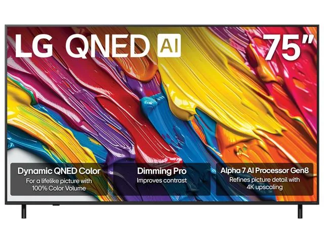 LG Electronics LG Electronics 75QNED82AUA 75" QNED AI 4K Smart webOS TV 120Hz 2025 — product photo