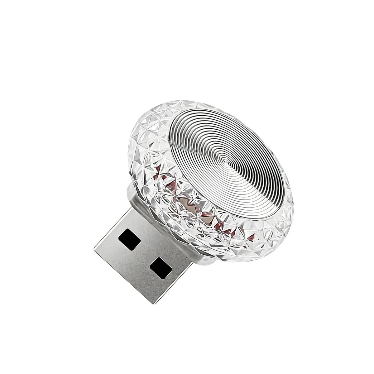  YAWUROU USB LED Car Interior Atmosphere Lamp Red — product photo