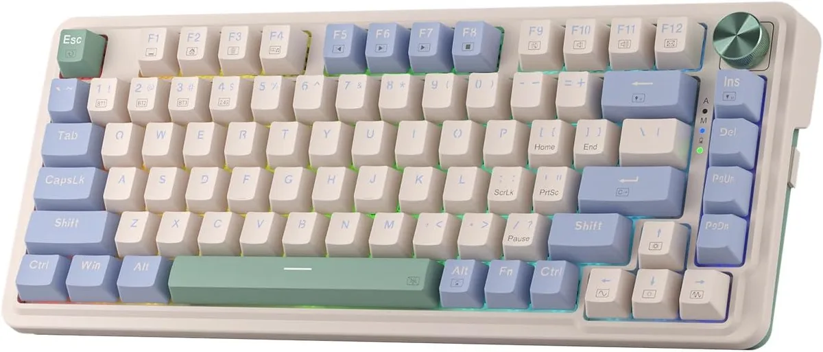 Redragon Redragon K673 PRO 75% 81-key Gasket Mechanical Gaming Keyboard — product photo