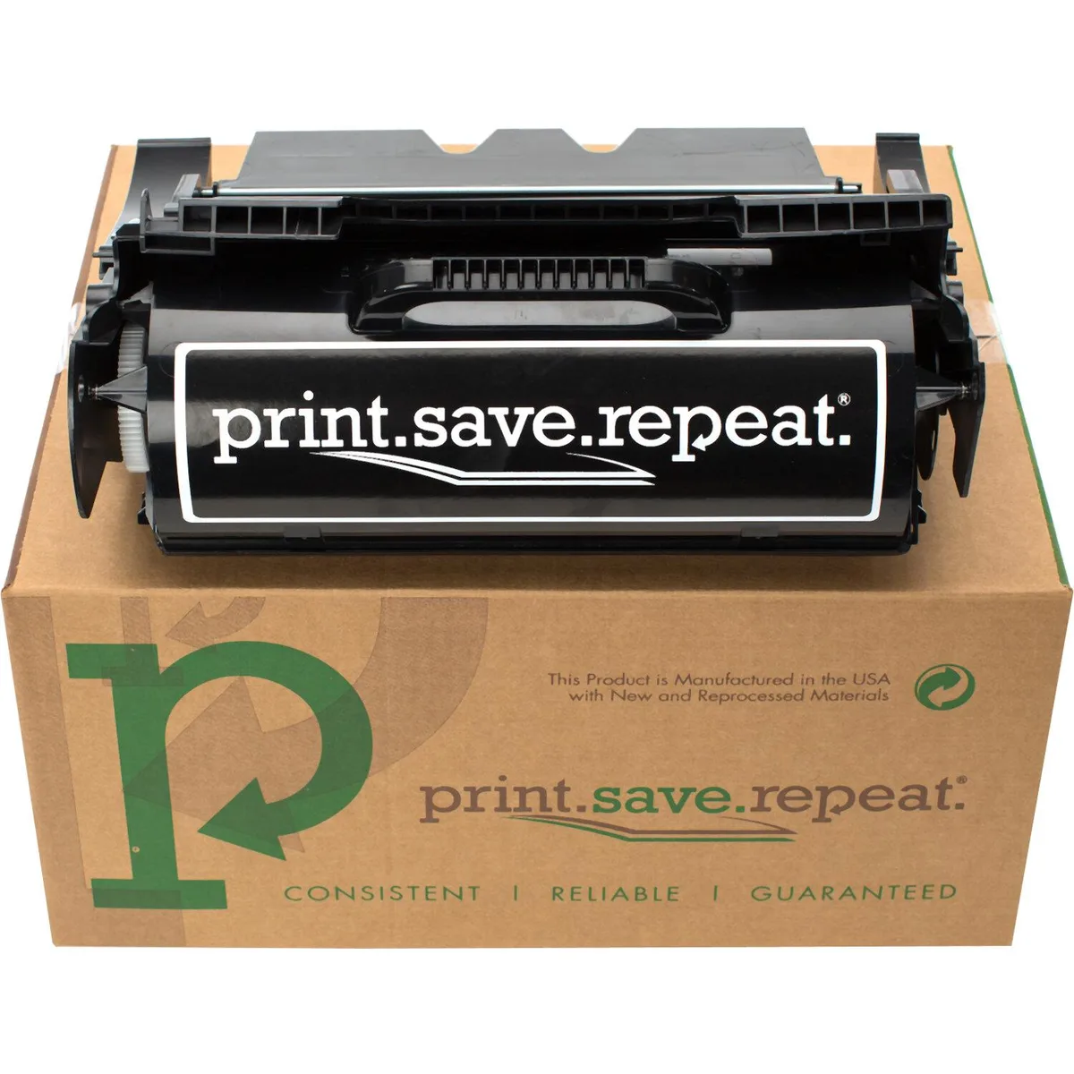 Print.Save.Repeat. Print.Save.Repeat. Lexmark 64035HA High Yield Toner Cartridge 21000 Pages — product photo