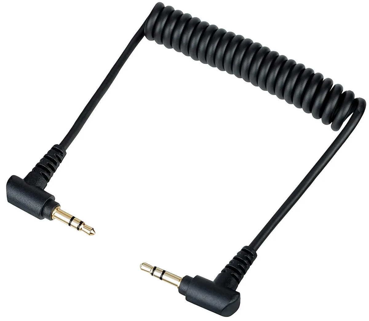 Movo Movo MC1 3.5mm TRS-TRS Coiled Camera Cable 20in — product photo