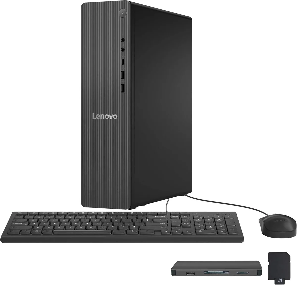 Lenovo Lenovo IdeaCentre Tower 8 AMD Ryzen 7 250 64GB DDR5 2TB SSD 1TB Dock Gray — product photo