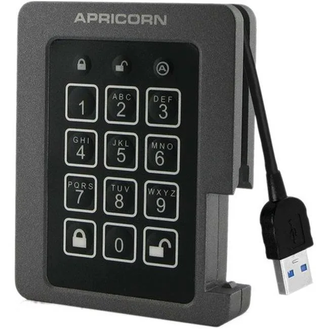 Apricorn Apricorn Aegis Padlock 240GB portable hard drive — product photo