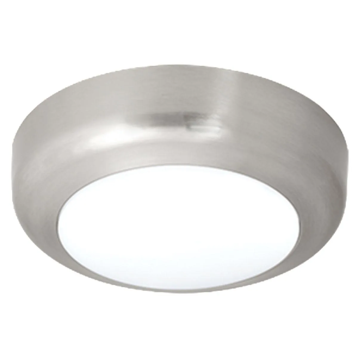 Hubbell Incorporated Hubbell Dual Lite EVSBN 11 inch LED Ceiling Light Brushed Nickel 17W 1200lm 4000K — product photo