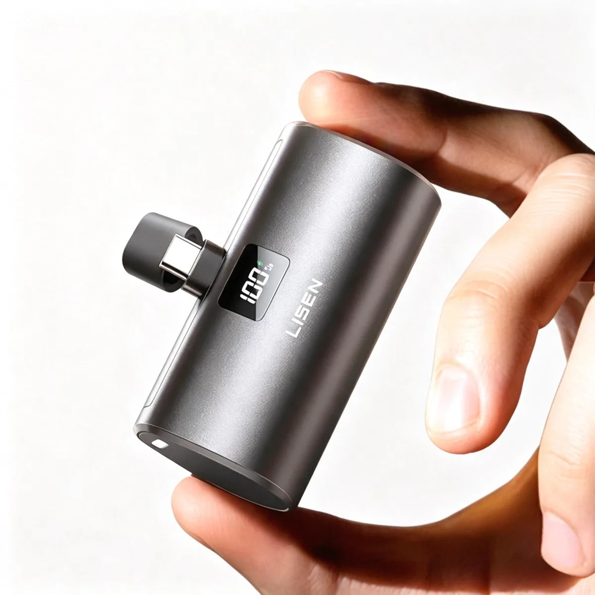No Sew No Sew 2E450 6800mAh 22.5W USB-C power bank grey — product photo