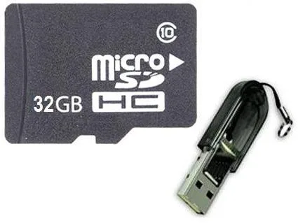 DIGI ERA DIGI ERA microSDHC 32GB Class 10 UHS-1/Class 381 with R13 Card Reader memory card — product photo