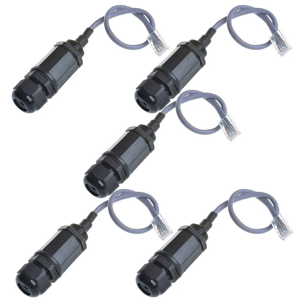  Zebra Anmbest_MD140 M20 RJ45 IP67 Male-Female 25cm 5PCS — product photo