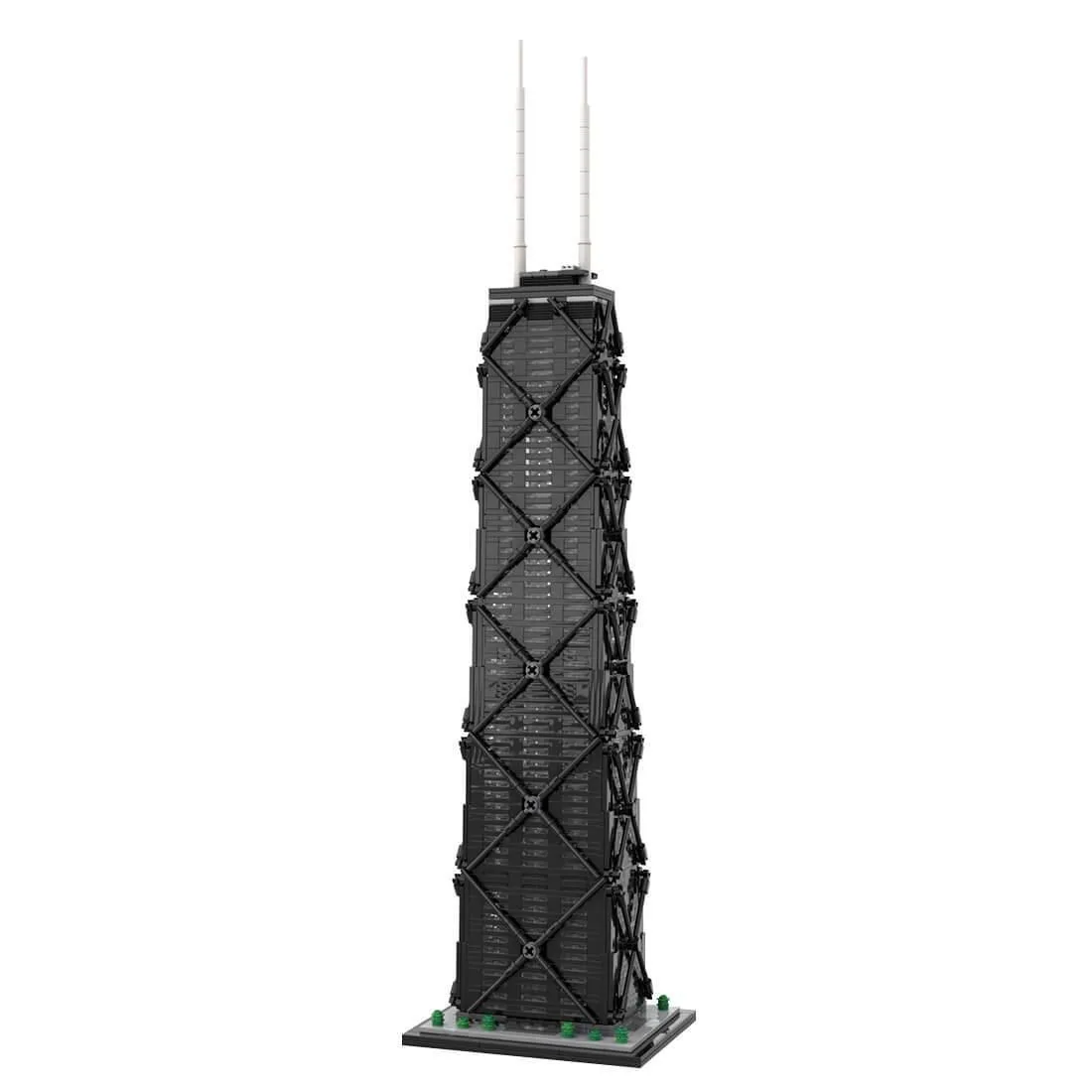 ZITIANYOUBUILD ZITIANYOUBUILD MOC-213080 1/800 Scale Chicago Landmark 2191PCS — product photo