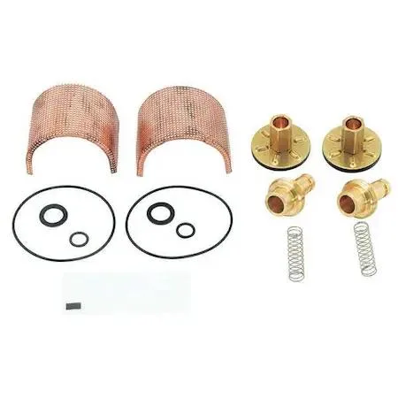 Powers 390-801 checkstop rebuild kit with gasket, O-rings, poppet assembly, screen, spring, stem