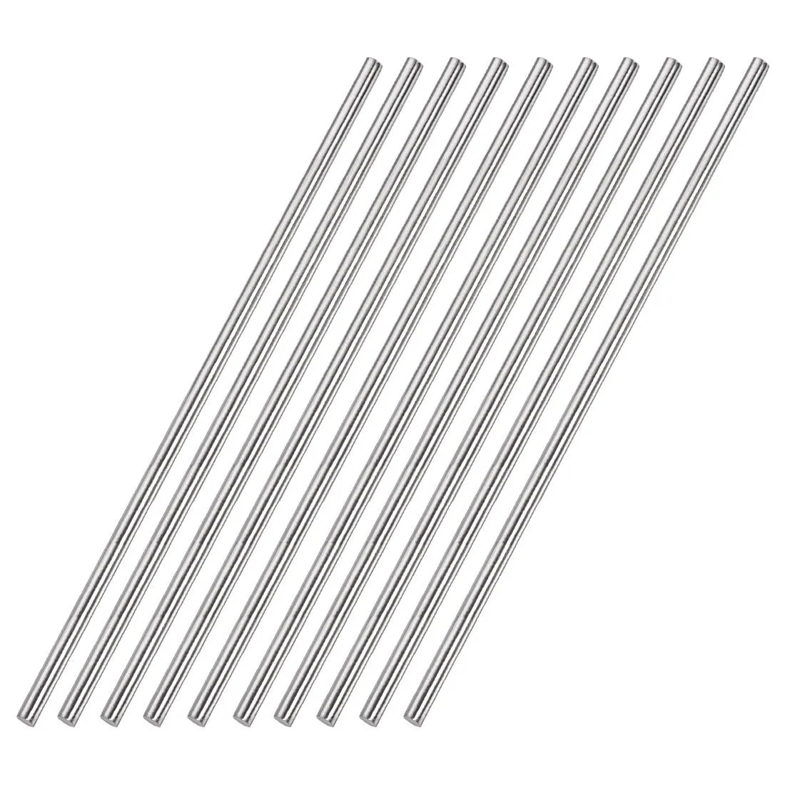 Unique-Bargains Unique-Bargains 304 Stainless Steel Round Rod 4mm x 250mm 10pcs — product photo
