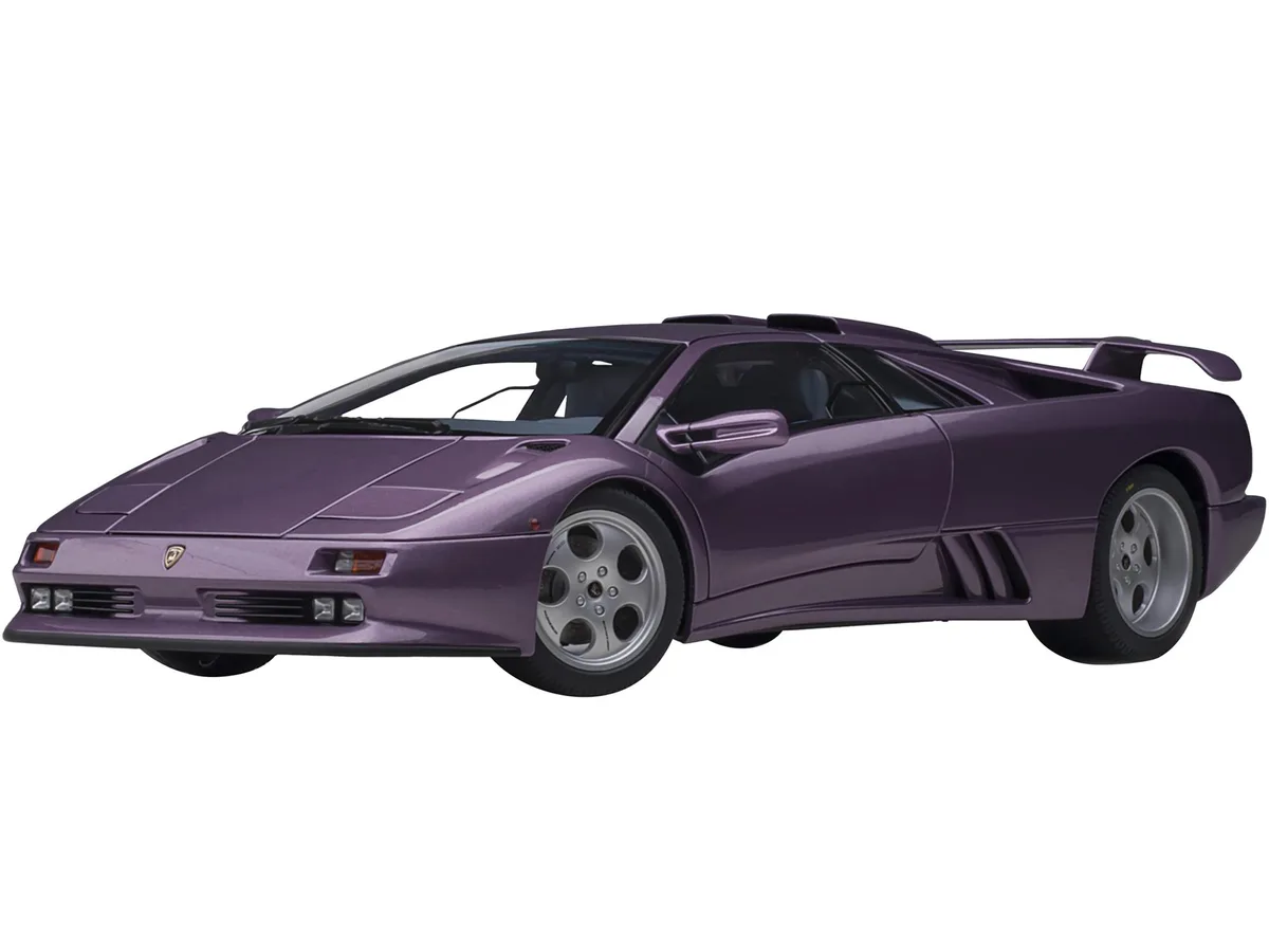 Autoart Autoart Lamborghini Diablo SE30 Jota Viola Purple Metallic Blue Interior 1/18 hobby collectible — product photo