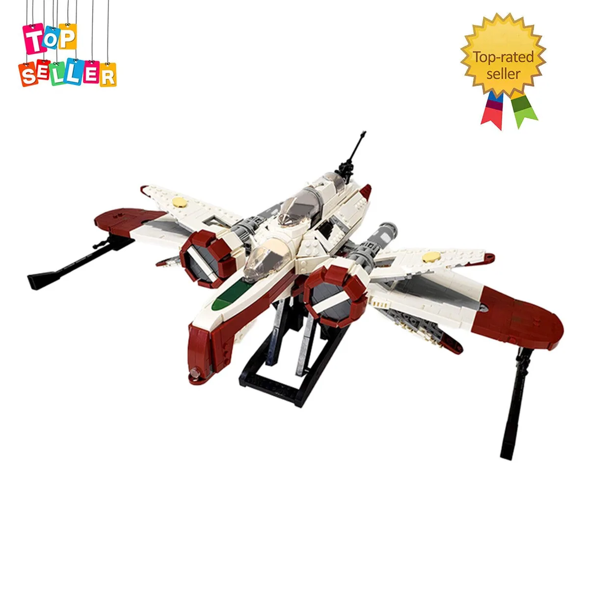 ZITIANYOUBUILD ZITIANYOUBUILD ARC 170 Fighter Building Set 1654 Pieces — product photo