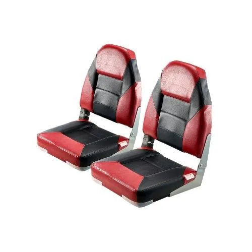 VEVOR VEVOR Boat Seat AD75185 High Backrest Folding Black Red — product photo