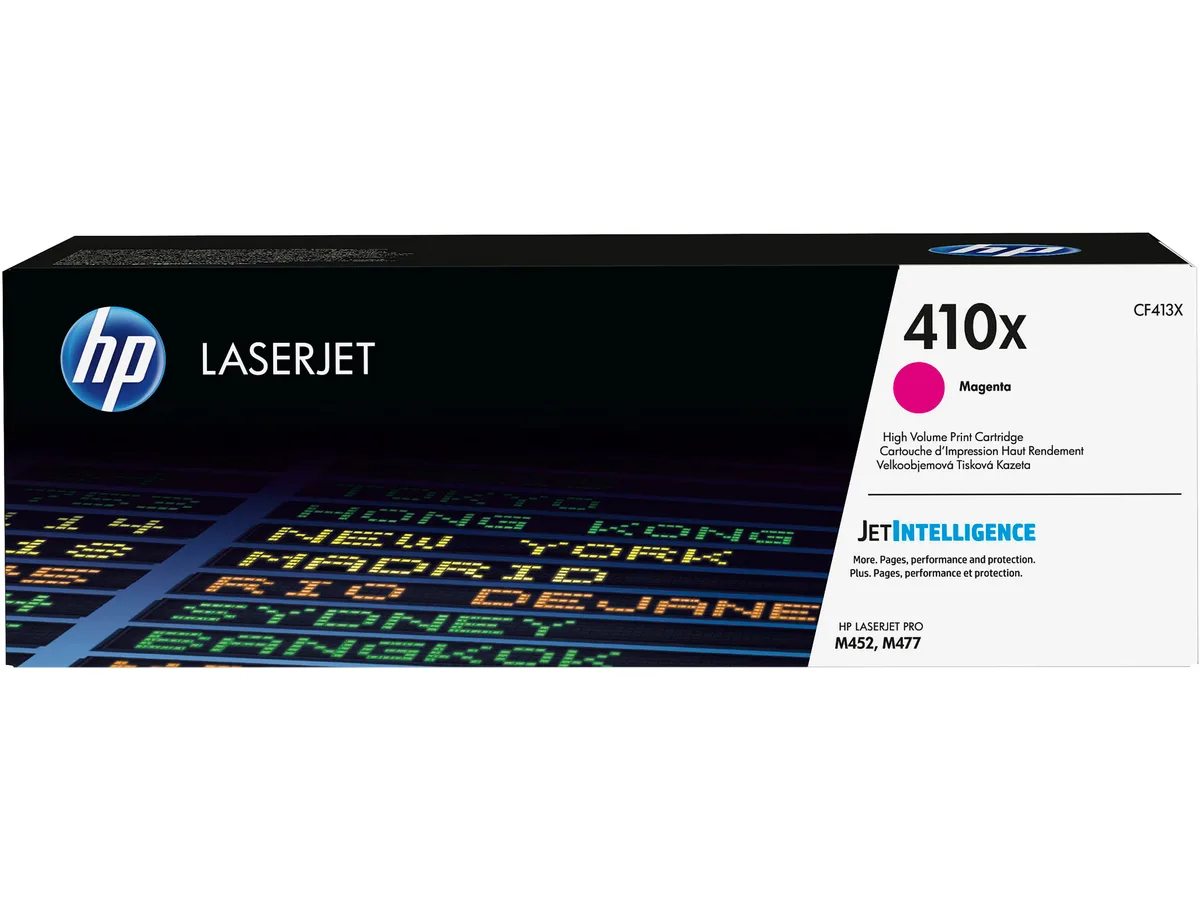 HP HP CF413X 410X Magenta toner cartridge 5000 pages — product photo