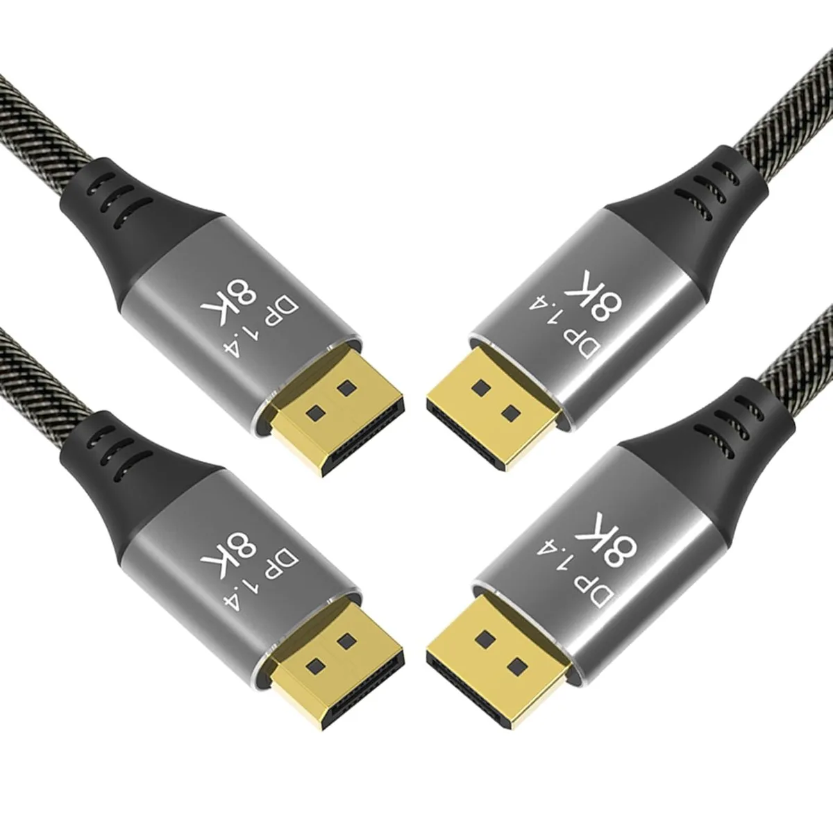 CableDeconn CableDeconn 2-Pack USB C to USB C Cable 1.5 m 32.4 Gbps 8K 120 Hz 4K 240 Hz — product photo