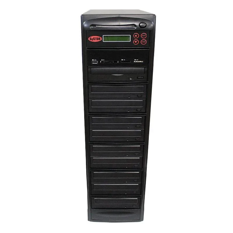 Systor Systor BD-MBC-9 Flash &amp; Blu-ray Duplicator 1 to 9 Targets — product photo