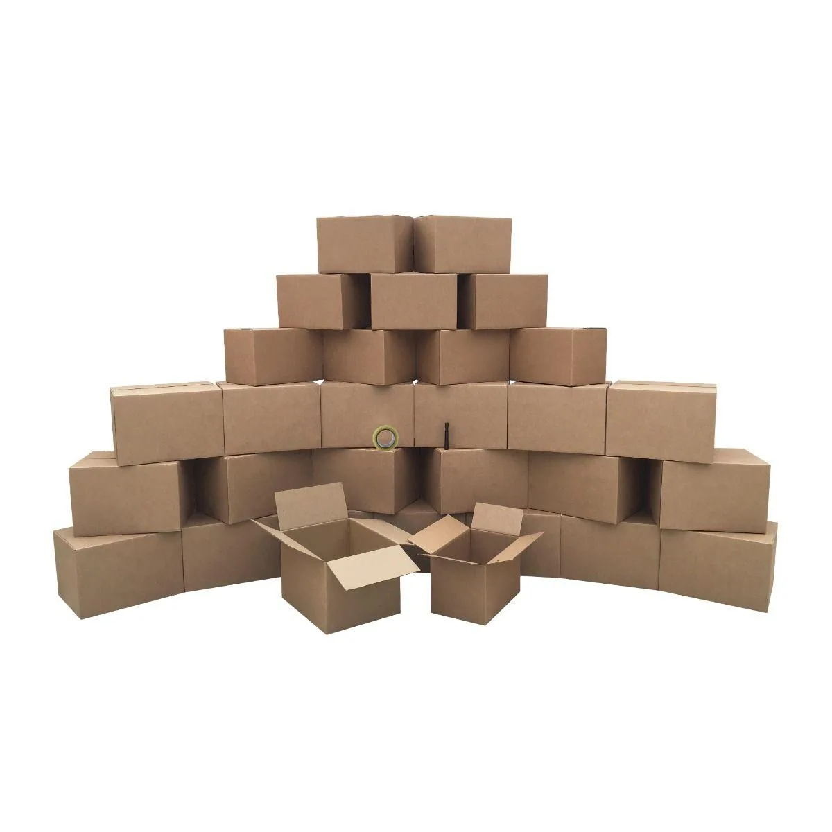 UBMOVE UBMOVE Moving Box Kit 30 Boxes 10 Small 20 Medium Tape Marker — product photo
