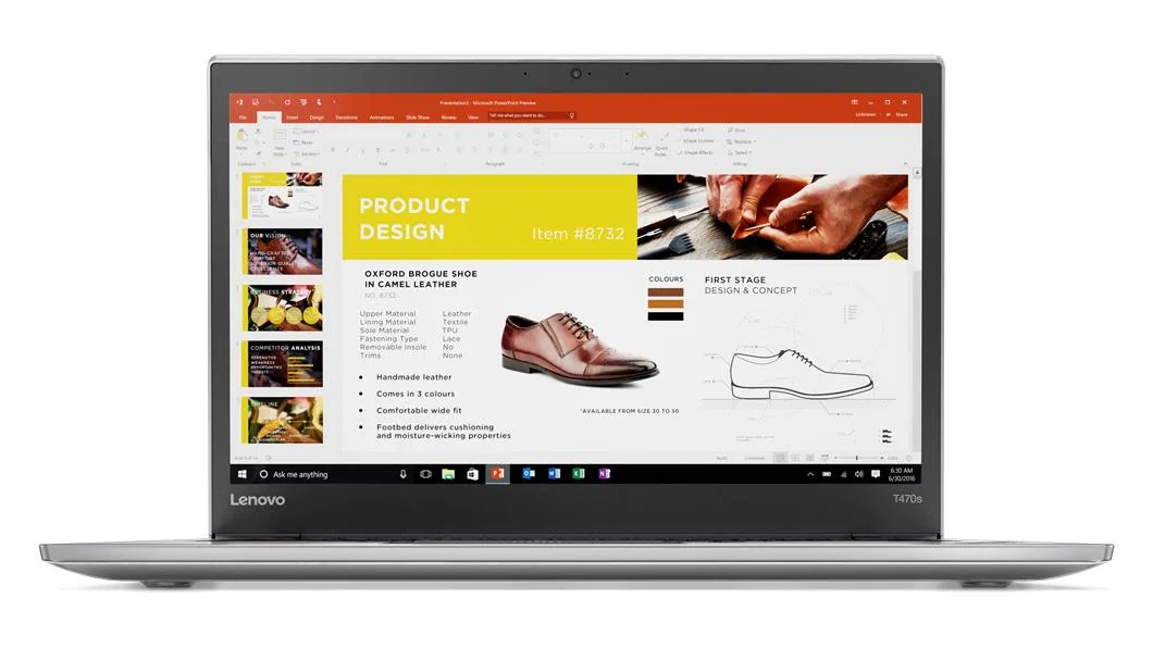 Lenovo Lenovo ThinkPad T470s i7-7600U 20GB 500GB 14" WQHD Silver — product photo